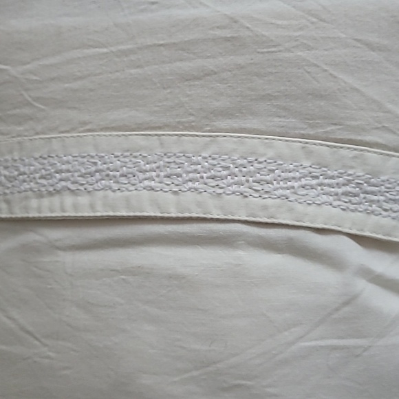 VERA WANG HOME Box Breakfast Throw Pillow FRETWORK 100% Cotton Down  12" X 16" - Picture 7 of 8